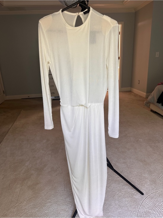 JLUXLABEL Dresses & Skirts - NWT JLUX LABEL Elegant Long Sleeve White Maxi Dress